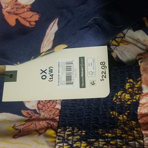 Terra $ sky pleasant midi dress - Picture 2 of 3